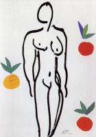 Matisse, Henri Emile Benoit - nude with oranges